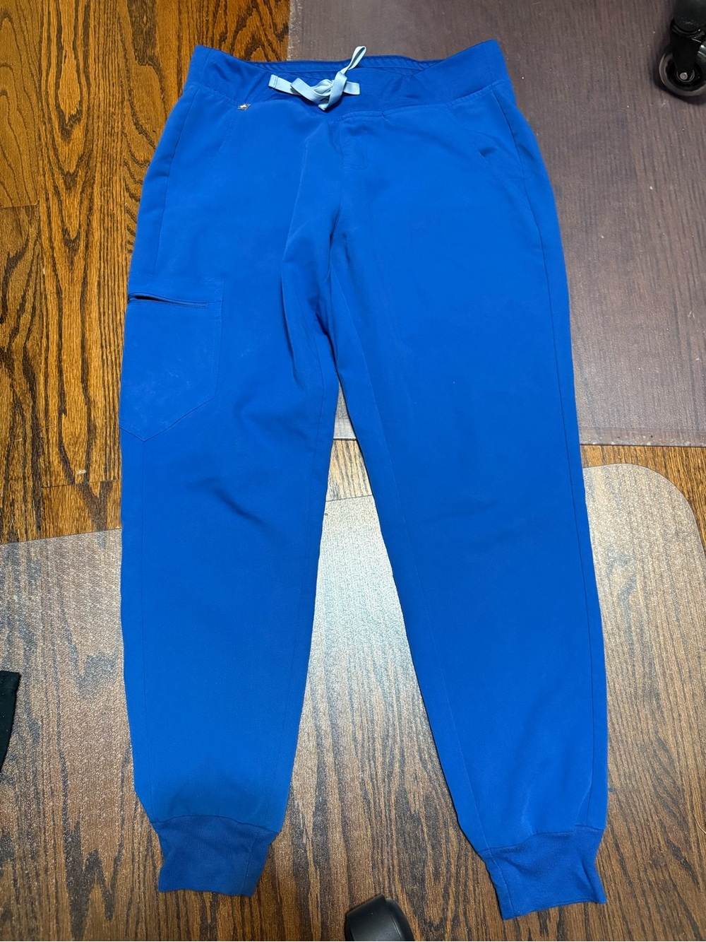 Figs Women's Scrub Jogger Pants in Royal Blue